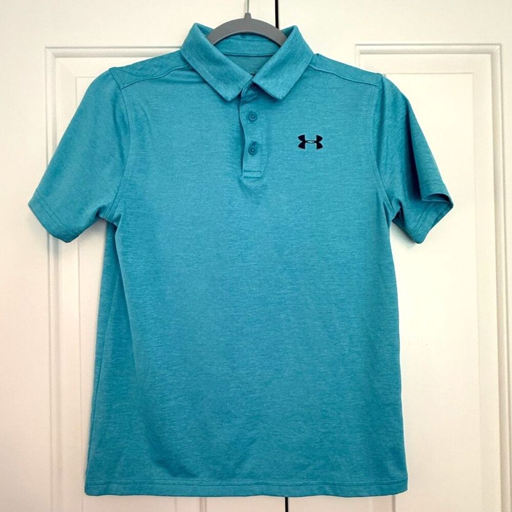 Blue Under Amour Polo - Youth XL